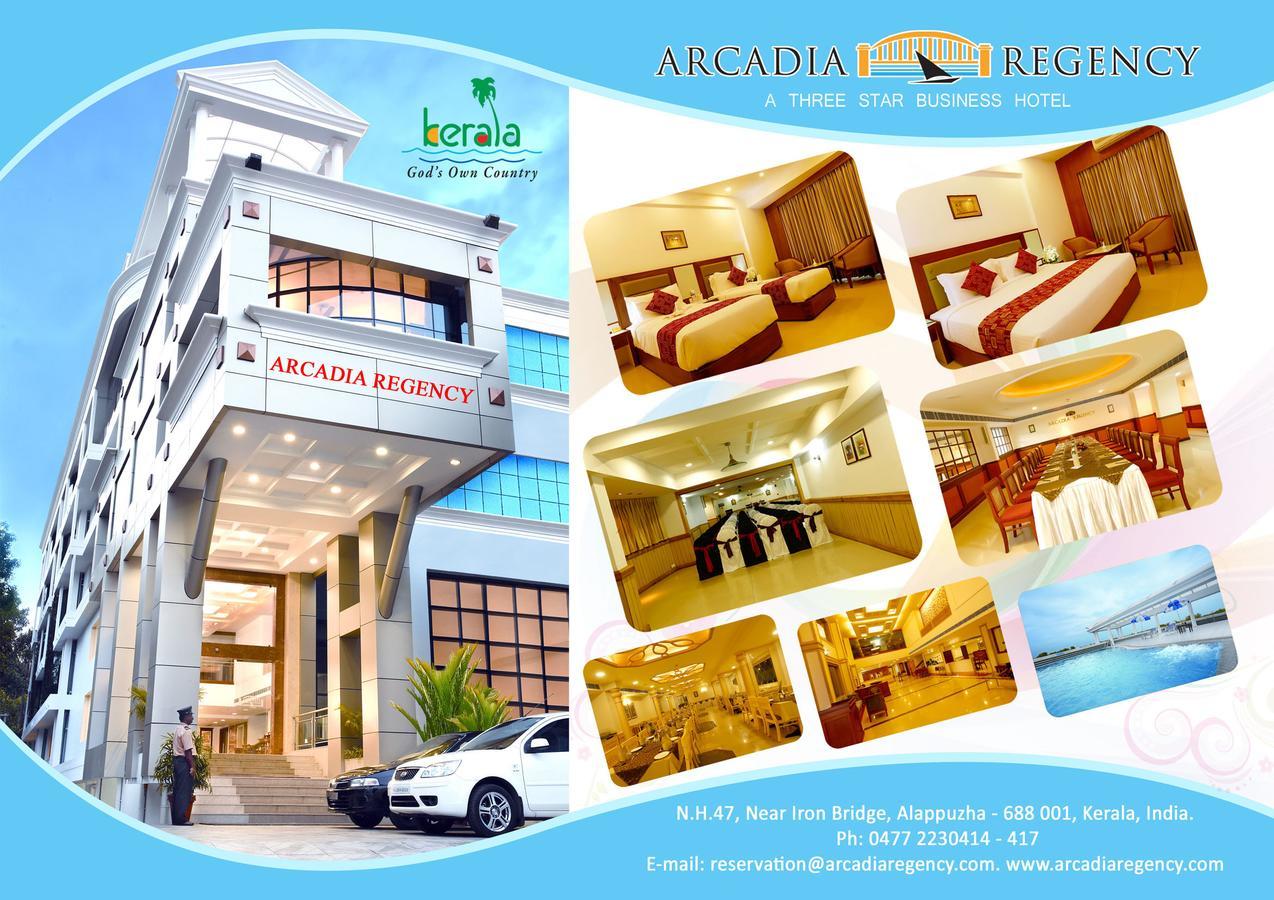 Hotel Arcadia Regency Alappuzha Екстериор снимка